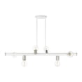 thumbnail image 3 of Livex Lighting - Bannister - 6 Light Linear Chandelier in Mid Century Modern, 3 of 9