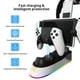 thumbnail image 5 of Base de carga para PS5 Portal y mando PS5/PS5 Edge, con soporte para auriculares, luz RGB y cargador portátil para la consola PS5 Portal, 5 of 9