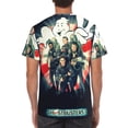 thumbnail image 2 of Poster Ghostbusters T-Shirt for Men Novelty 3D Pritneted Casual Short Sleeve Tees Shirt Summer Street T Shirt Top, 2 of 7