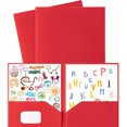 thumbnail image 7 of Tutuviw 6 Pack Pocket Folders with Labels Bulk Colorful Paper Folders Business Card Holder Letter Size Two Pocket for Office Supplies, 7 of 7