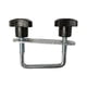 thumbnail image 1 of Abrazadera de perno en U para caja de techo Abrazadera para portaequipajes Accesorio de montaje para perno de portaequipajes Ancho interior 6cm, 1 of 9