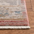 thumbnail image 4 of SAFAVIEH Kenitra Jermaine Floral Bordered Polyester Area Rug, Pink/Grey, 4' x 6', 4 of 7