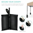 thumbnail image 6 of Best Choice Products 8x8ft Easy Setup Pop Up Canopy w/ 1-Button Setup, Wheeled Case, 4 Weight Bags - Tan, 6 of 9