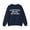 Navy, variant on Saying I'd Love To Stay And Chat But I'm Lying Wome Gildan 18000 Sweatshirt