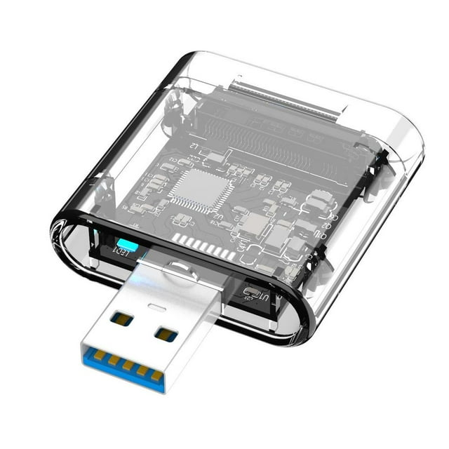 Boîtier SSD SATA M.2 avec Interface USB et Affichage Transparent Lot S8