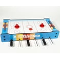 thumbnail image 3 of Futbolito Y Hockey Juego De Mesa Portátil 2 En 1 De Madera Azul, 3 of 6