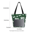 thumbnail image 3 of Balery Ho Ho Ho A Bolsa de Hombro con Diseño, Bolsa Grande y Duradera, Bolsa Versátil para Compras, 3 of 6