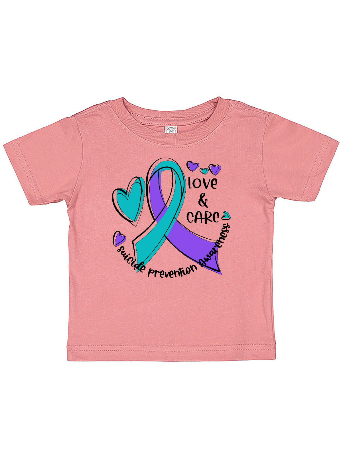 Inktastic Suicide Prevention I Wear Teal and Purple for My Infant Tutu Bodysuit