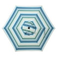 thumbnail image 4 of (2 pack) Better Homes and Gardens 7.5' Fergus Stripe Round Tilting Push Up Patio Umbrella, 4 of 7