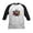 Black/White, variant on CafePress - Pugs Ninja T Shirt Kids Baseball T Shirt - Kids Cotton Baseball Jersey, 3/4 Sleeve Shirt