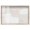 Blonde Frame, variant on Veiled Calm Shadowbox Print Trendy Wall Art by Art Remedy, White Frame, 15 x 10