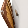 thumbnail image 4 of Pemberley Row Vegan Leather Walnut Brown Headboard Rectangular Wall-Mount Twin, 4 of 8