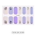 thumbnail image 2 of Adhesivo para uñas HUOGUO, película de esmalte de uñas impermeable, 12 x 8 cm, 2 of 3