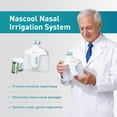 thumbnail image 6 of Nascool Nasal Irrigation System Electric Sinus Rinse Machine Nose Cleaner for Adult Sinus Symptoms Relief with 50 Saline Packets (White), 6 of 13