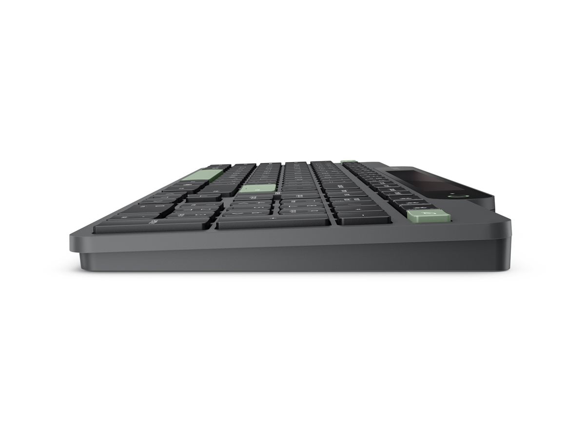 Lenovo Self-Charging Bluetooth Keyboard-US English - Wireless Connectivity - Bluetooth - 5.1 - 108 Key(s) - Windows 10, Windows 11 - English (US) - Notebook - PC - Recycled Plastic - Plunger Keyswi...