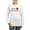 White, variant on CafePress - Happy Thanksgiving Women's Long Sleeve T Shirt - Women's Long Sleeve Graphic Casual T-Shirt