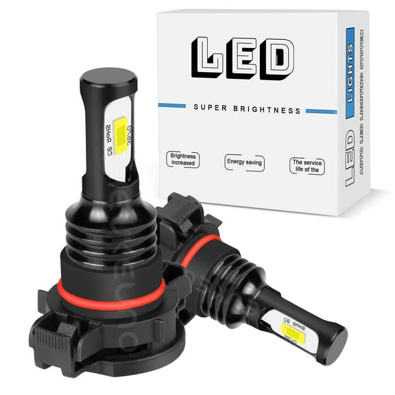 H11/H8/H16 LED Fog Light Bulbs , 4000 Lumens 6000K Cool White Light,LED Chips Fog Lamps Replacement for Cars, Play and Plug (Pack of 2)