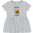 thumbnail image 3 of Inktastic I Belong to Jesus Girls Baby Dress, 3 of 5