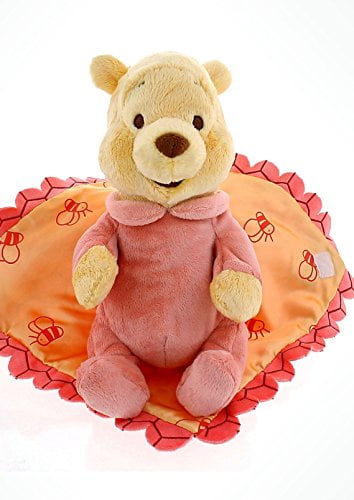 Disney Babies Winnie the Pooh Baby in a Blanket Plush Doll toy Gift