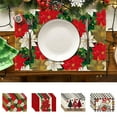 Round table placemat crafts kitchen decoration washable Portable