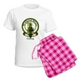 thumbnail image 5 of CafePress - Carey Clan Motto Women's Light Pajamas - Women's Short Sleeve Print T-Shirt and Pants Light Cotton Pajama Set, 5 of 7