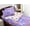 Dark Purple, variant on 3pcs Kids Comforter Set Twin Zipper Bedding Set for Girls,Bow Bedding Set Princess Comforter Set for Kid,All in one Zipper Bedding（Lightpink,Twin）