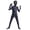 Navy, variant on Spider Themed Superhero Jumpsuit Adult Halloween Costume Breathable Jumpsuit Polyester Classic Cosplay Fit for Halloween Fancy Dress Royal Blue 190