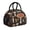 Black-52, variant on Woodland Forager Lunch Bag - Realistic Morel & Chanterelle Print, Insulated Tote for Nature Hikes