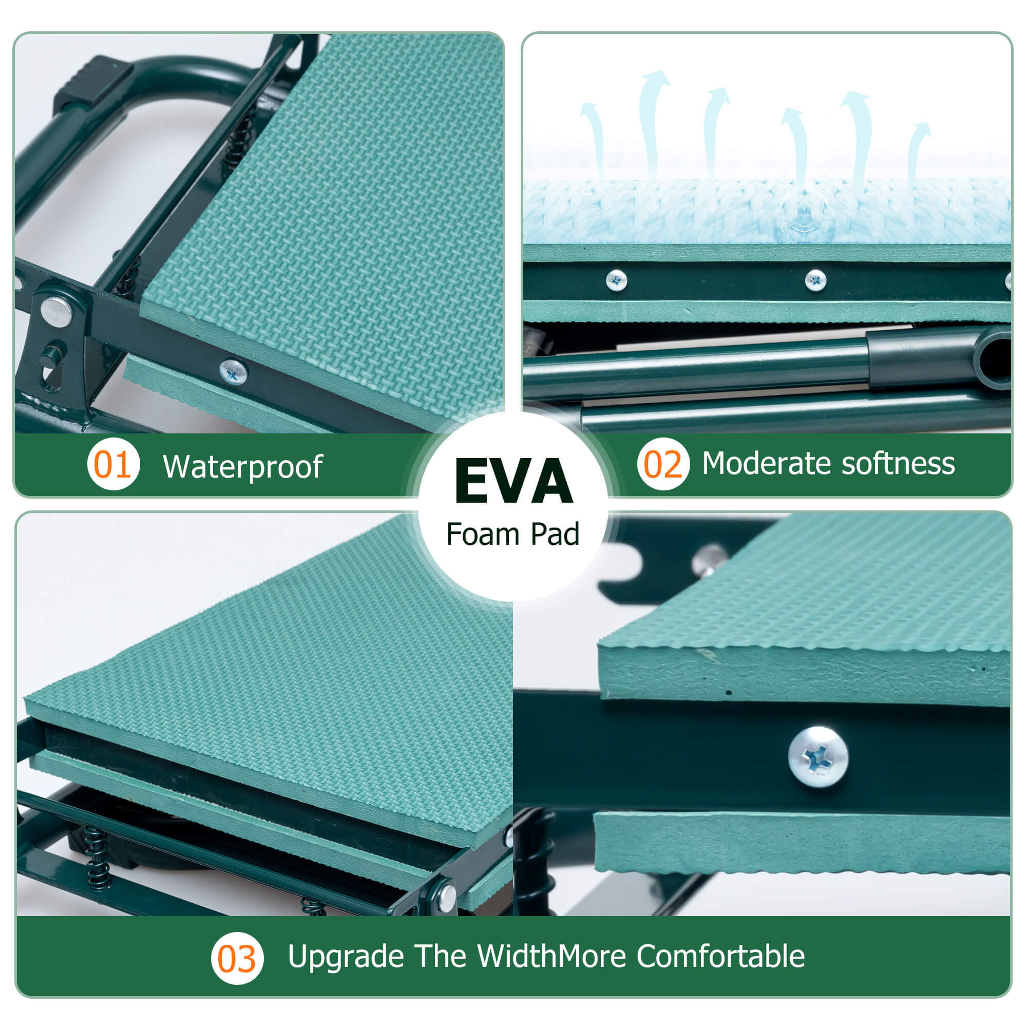 ALLJOY Foldable Garden Kneeler Seat photo 8
