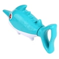 thumbnail image 2 of Adorable juguete de baño divertido para niños y bebés con forma de pez azul de dibujos animados, 2 of 8