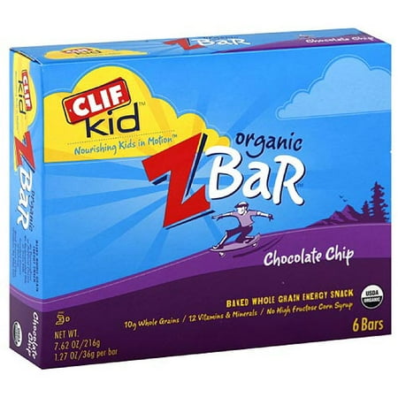 clif chip bars chocolate zbar 6ct kid pack
