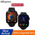 thumbnail image 2 of Reloj inteligente HUAWEI Watch FIT 3 original con pantalla AMOLED de 1,82 pulgadas, llamadas por Bluetooth, control de la salud y Scientific Coach, 2 of 5