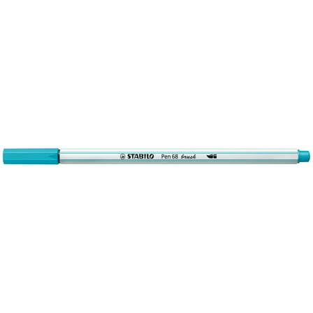 STABILO Pen 68 Brush Pen Light Blue