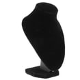 thumbnail image 3 of Pendentif Collier en Velours Noir Présentoir Buste Mannequin Support Support Rack 16*10cm 15x9x6cm, 3 of 9