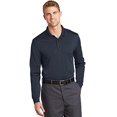 thumbnail image 3 of CornerStone ® Select Snag-Proof Long Sleeve Polo. CS412LS - Dark Navy Size S, 3 of 3