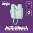 thumbnail image 3 of Puddle Jumper AquaStar Fabric Toddler Swim Training Swim Vest, up to 40lbs (18kg) Weight Capacity, 3 of 14