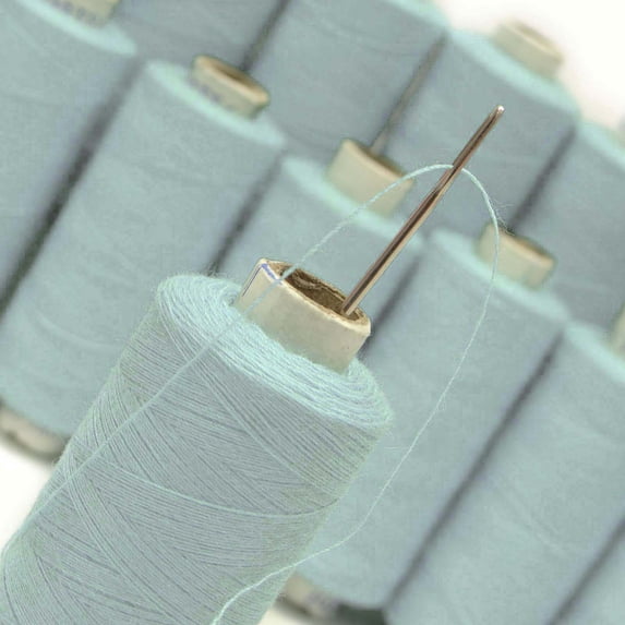 Green Polyester Thread Wholesale Spool New Spun Quilting Sewing Supplies 20 Pcs