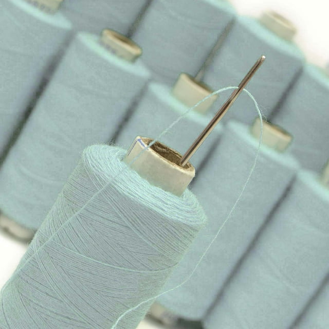 Fil de Polyester Vert en Gros Bobine Nouvelle Filée Courtepointe Fournitures de Couture 20 Pcs