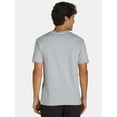 thumbnail image 3 of Doing Absolutely Nothing Men's & Big Men's Graphic Tee with Short Sleeves, Sizes S-3XL, 3 of 5