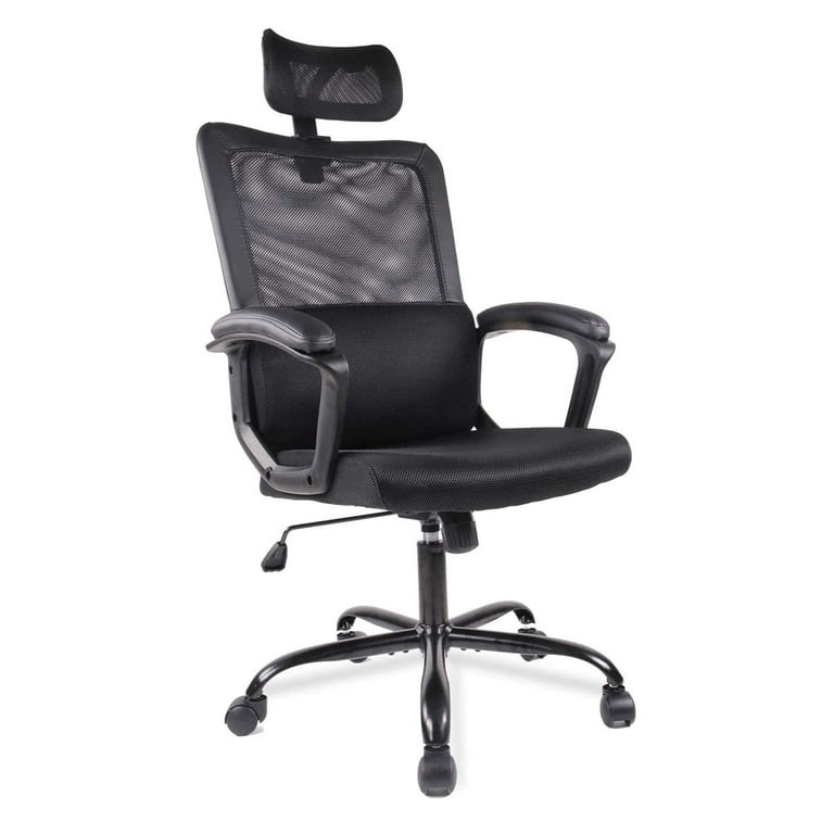 Oka-H, Boss executive black high back mesh office chair sillas de ofic –  NOEL FURNITURE