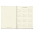 Gallery Leather Desk Weekly Planner 2025 Freeport Metallic Bronze