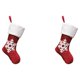 thumbnail image 3 of Naiovety Calcetín de Navidad bordado personalizado Saco rojo de lujo Santa Deluxe Christmas Type2 NO2, 3 of 6