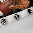 thumbnail image 4 of jejeloiu American Rugby Theme Black Out Curtains,Football Sport Game Curtains Pack of 2 (42x63 Each) For Ball Gamer, 4 of 6