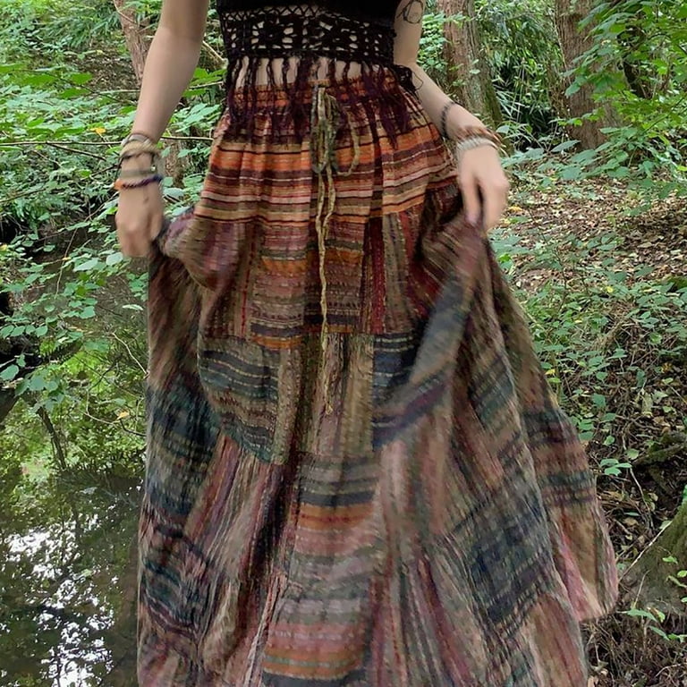 Boho clearance retro skirt