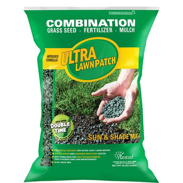1Pc Ultra Lawn Patch Sun and Shade Mix(20 lb)