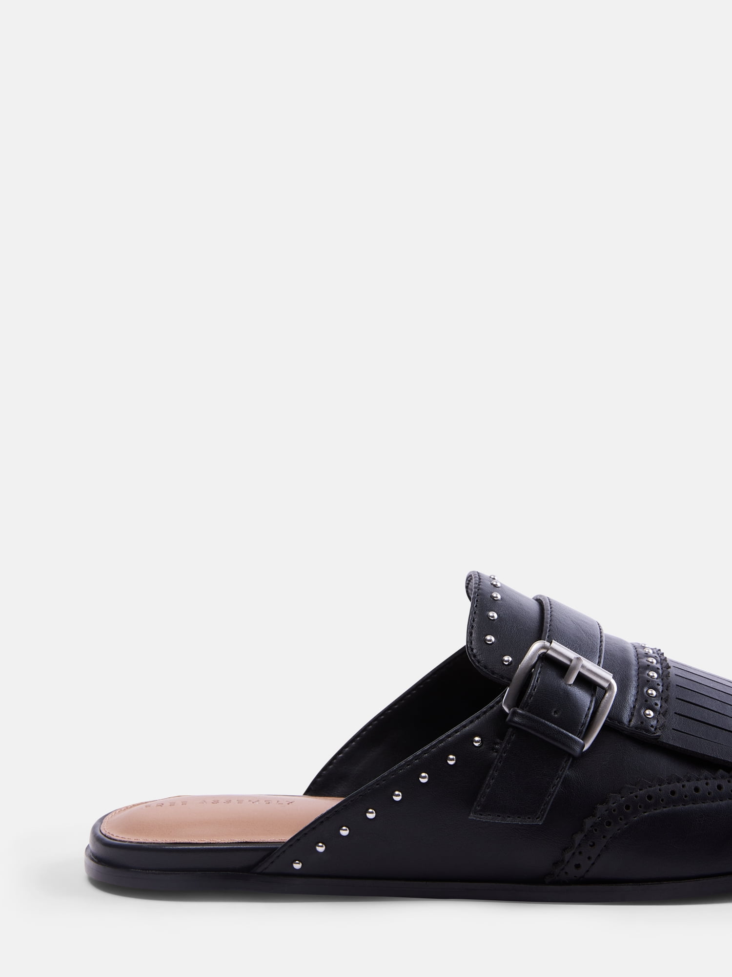 Free Assembly Women's Studded Loafer Mules