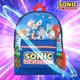 thumbnail image 2 of Mochila escolar para niños de Sonic The Hedgehog, azul oscuro, 2 of 6