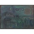 thumbnail image 2 of Paul Klee 24x18 Black Ornate Framed Double Matted Museum Art Print Titled: Signs in the Sky (1924), 2 of 5