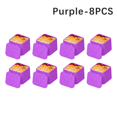 thumbnail image 1 of Non-stick Silicone Lunch Box For Kids Sauce container With Lid Small Lunch Box Accessories Dip Container Food storage container Purple-8PCS, 1 of 6