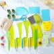 thumbnail image 3 of Kitchen utensils Children's baking kitchen kitchen knife kitchen set children's kitchen utensils play 17 piece set, 3 of 5